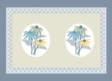 Pink Blossom Palm Bedsheet