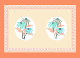 Lemon Palm Paradise Bedsheet
