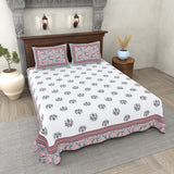 Pink Rose Vine Bedsheet