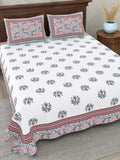 Pink Rose Vine Bedsheet