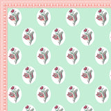 Mint Palm Paradise Bedsheet