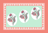 Mint Palm Paradise Bedsheet