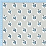 Cream Bunny Blossom Bedsheet