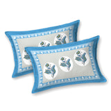 Cream Bunny Blossom Bedsheet