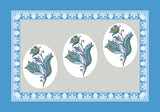 Cream Bunny Blossom Bedsheet