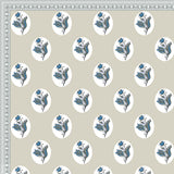 Peach Palm Paradise Bedsheet