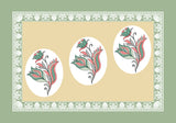Mint Floral Charm Bedsheet