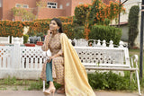 MANUKUNJ TEAL YELLOWISH SUIT SET