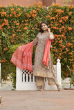 MANUKUNJ WOMEN PINK JAAL SUIT