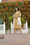 MANUKUNJ WOMEN YELLOWISH SUIT SET