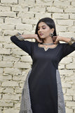 MANUKUNJ BLACK TIER DRESS
