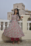 MANUKUNJ FLORAL KURTA SET